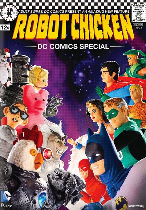 Robot Chicken DC Comics special with a touch of magic